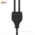 Splitter Three-Way Plug Waterproof Connector One tow two three wire divider waterproof connector Manufactory